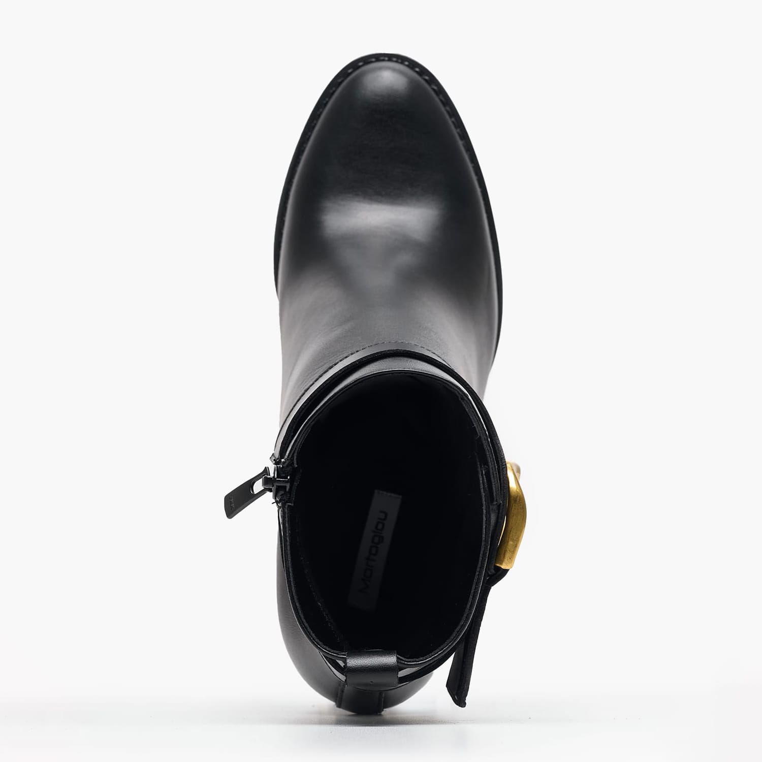 Women Boots 2458.65306 Black Leather Mortoglou
