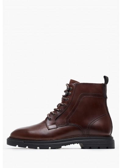 Ανδρικά Μποτάκια 1460.Mono Μαύρο Δέρμα Dr. Martens