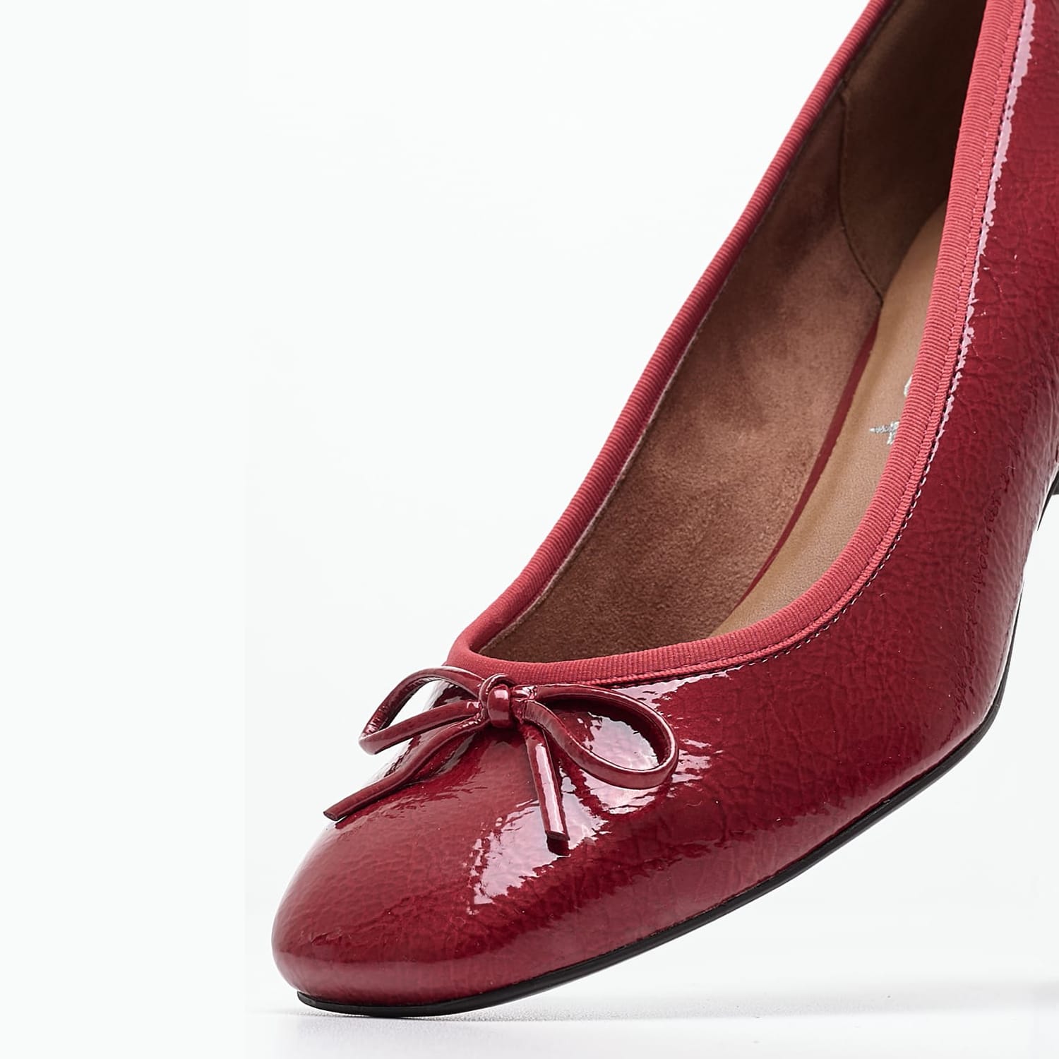 Γυναικείες Γόβες & Peeptoes Χαμηλές 22301 Κόκκινο ECOleather Tamaris