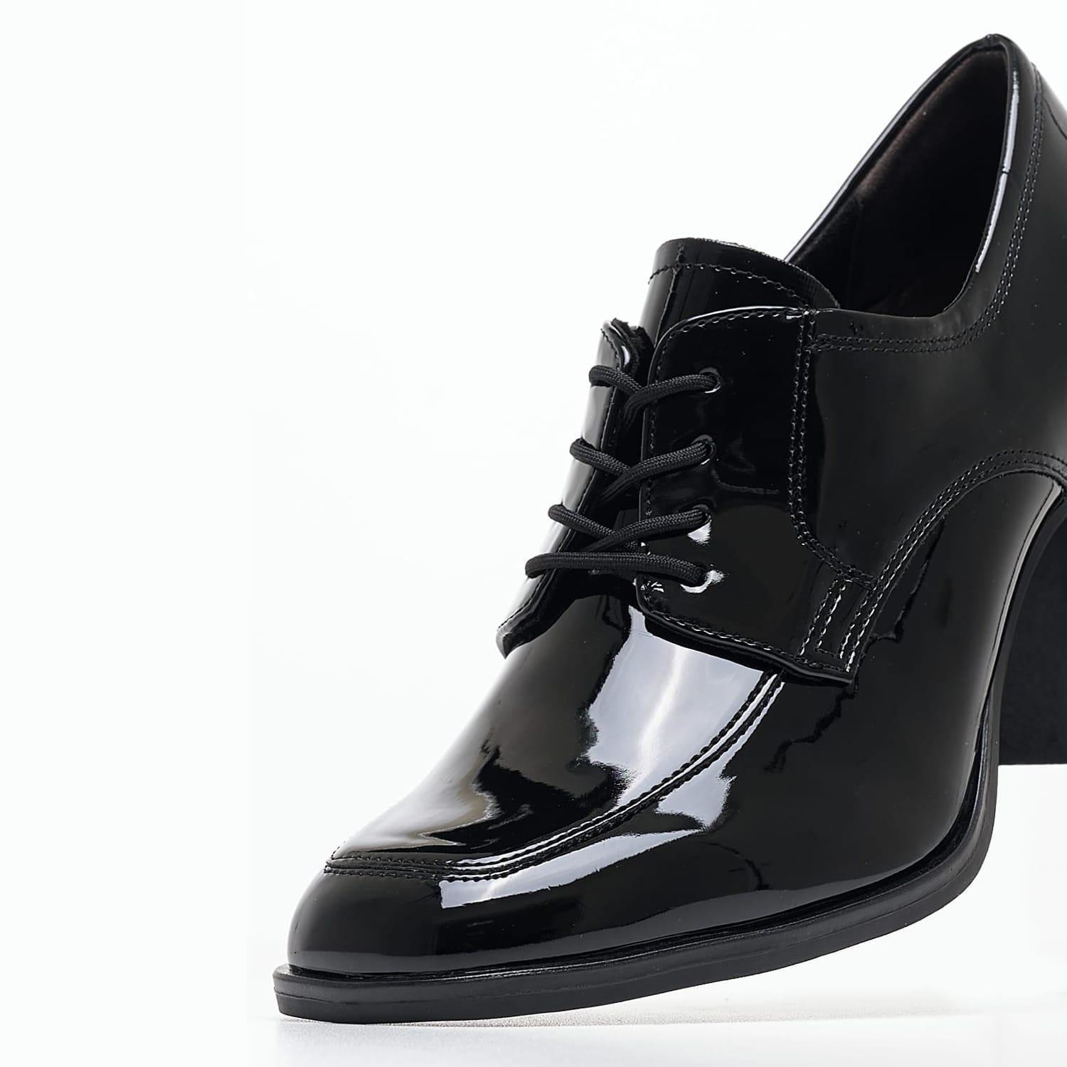 Γυναικεία Μοκασίνια 23300.Pat Μαύρο ECOleather Tamaris