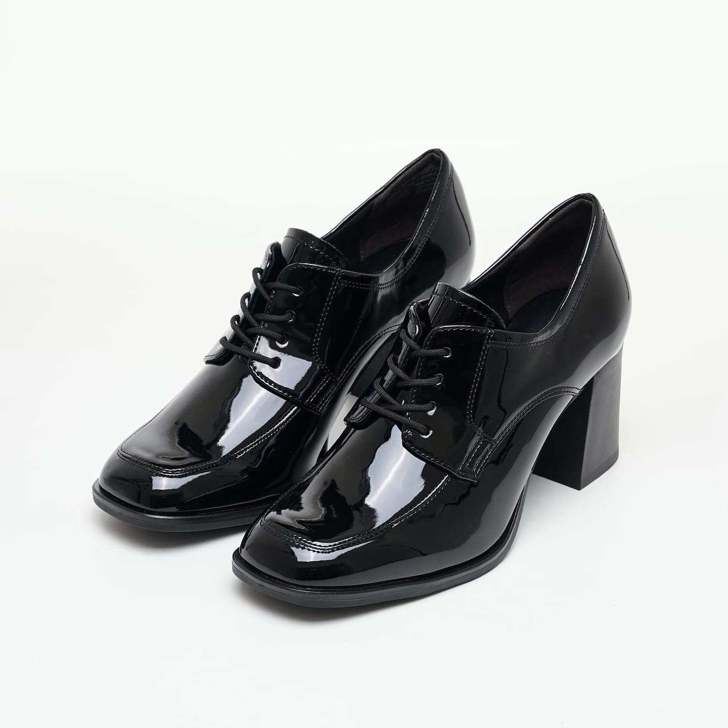 Γυναικεία Μοκασίνια 23300.Pat Μαύρο ECOleather Tamaris Γυναικεία Μοκασίνια 23300.Pat Μαύρο ECOleather Tamaris