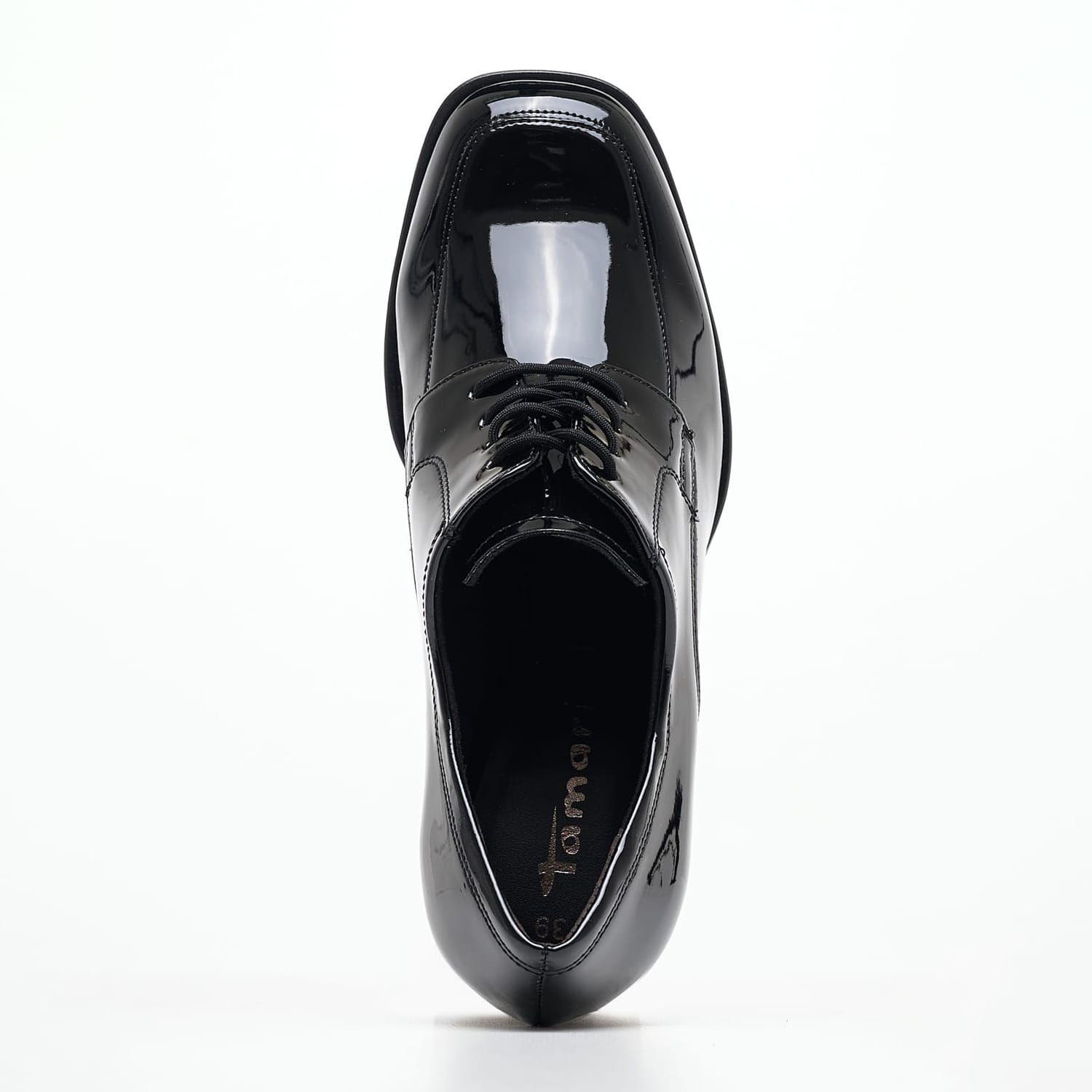 Γυναικεία Μοκασίνια 23300.Pat Μαύρο ECOleather Tamaris Γυναικεία Μοκασίνια 23300.Pat Μαύρο ECOleather Tamaris