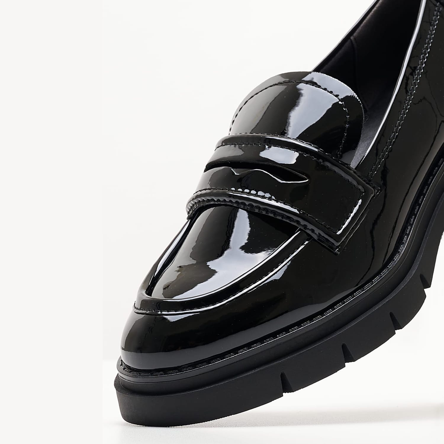 Γυναικεία Μοκασίνια 24313 Μαύρο ECOleather Tamaris