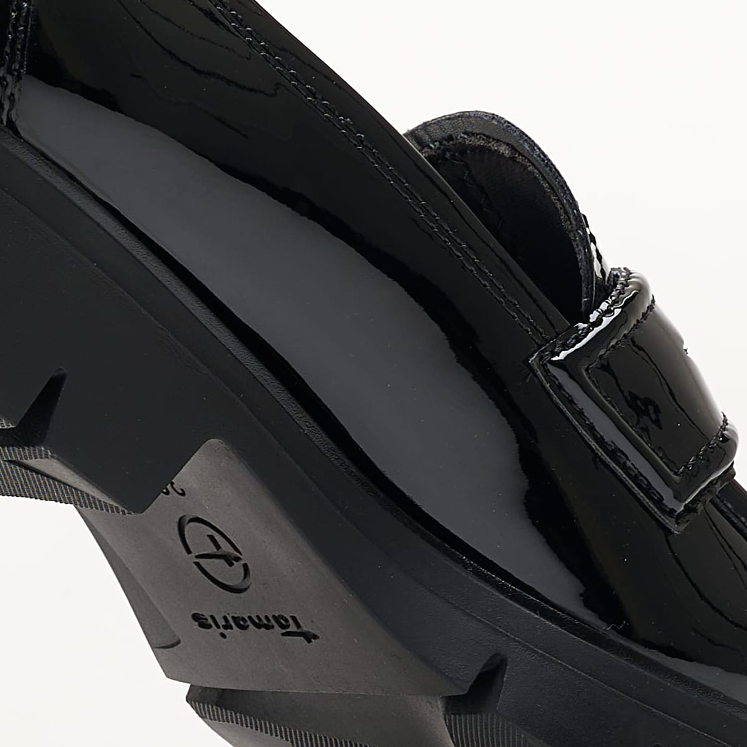 Γυναικεία Μοκασίνια 24313 Μαύρο ECOleather Tamaris Γυναικεία Μοκασίνια 24313 Μαύρο ECOleather Tamaris