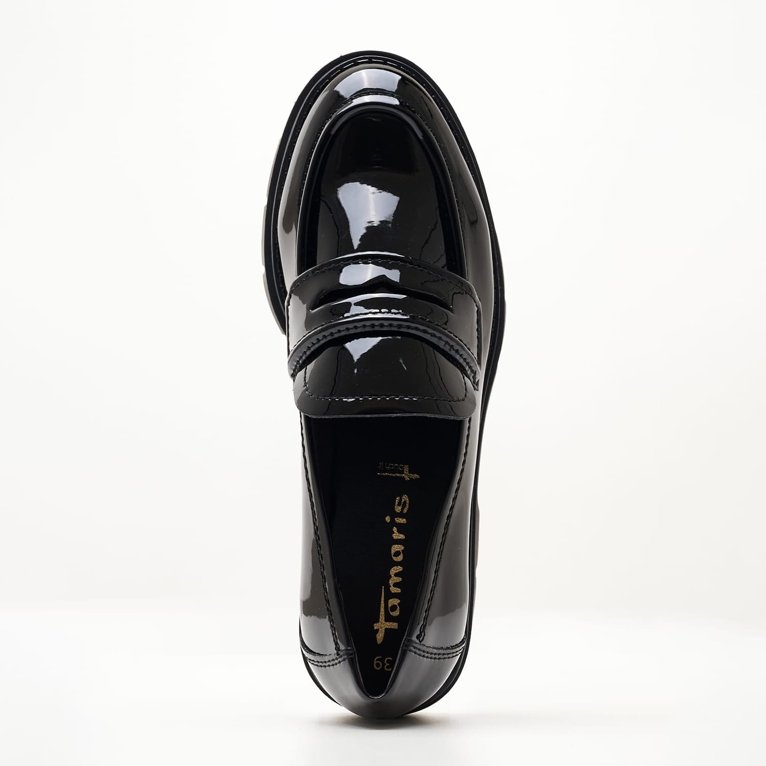Γυναικεία Μοκασίνια 24313 Μαύρο ECOleather Tamaris Γυναικεία Μοκασίνια 24313 Μαύρο ECOleather Tamaris