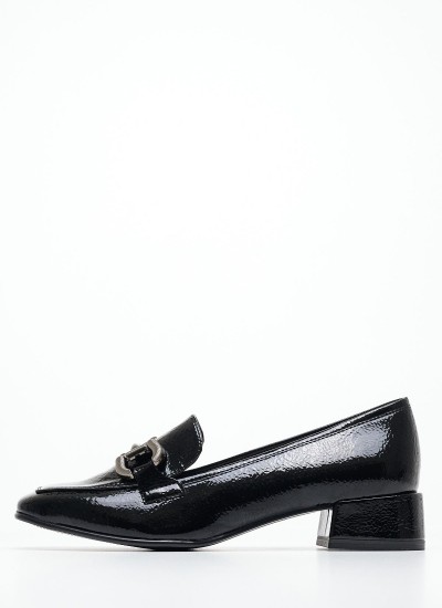 Γυναικεία Μοκασίνια 24313 Μαύρο ECOleather Tamaris