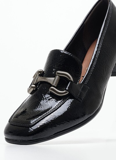Γυναικεία Μοκασίνια 24313 Μαύρο ECOleather Tamaris