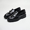 Γυναικεία Μοκασίνια 24320 Μαύρο ECOleather Tamaris Γυναικεία Μοκασίνια 24320 Μαύρο ECOleather Tamaris