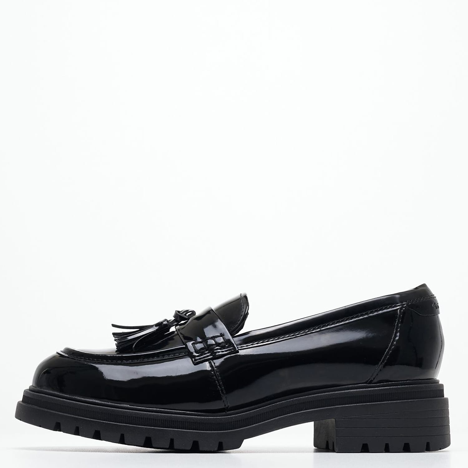 Γυναικεία Μοκασίνια 24324 Μαύρο ECOleather Tamaris
