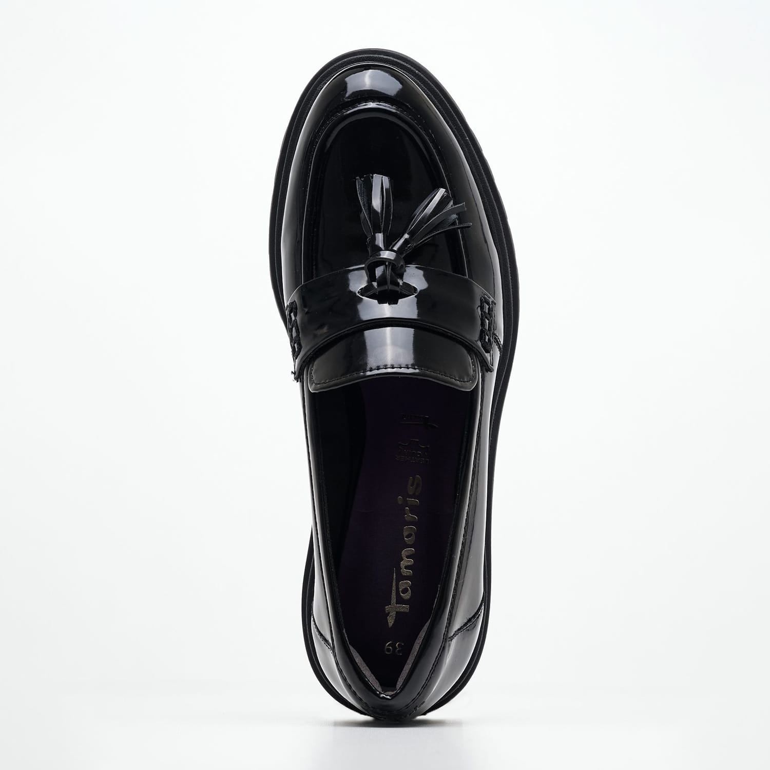 Γυναικεία Μοκασίνια 24324 Μαύρο ECOleather Tamaris Γυναικεία Μοκασίνια 24324 Μαύρο ECOleather Tamaris