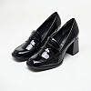 Γυναικείες Γόβες & Peeptoes Χαμηλές 24438.Pat Μαύρο ECOleather Tamaris Γυναικείες Γόβες & Peeptoes Χαμηλές 24438.Pat Μαύρο ECOleather Tamaris