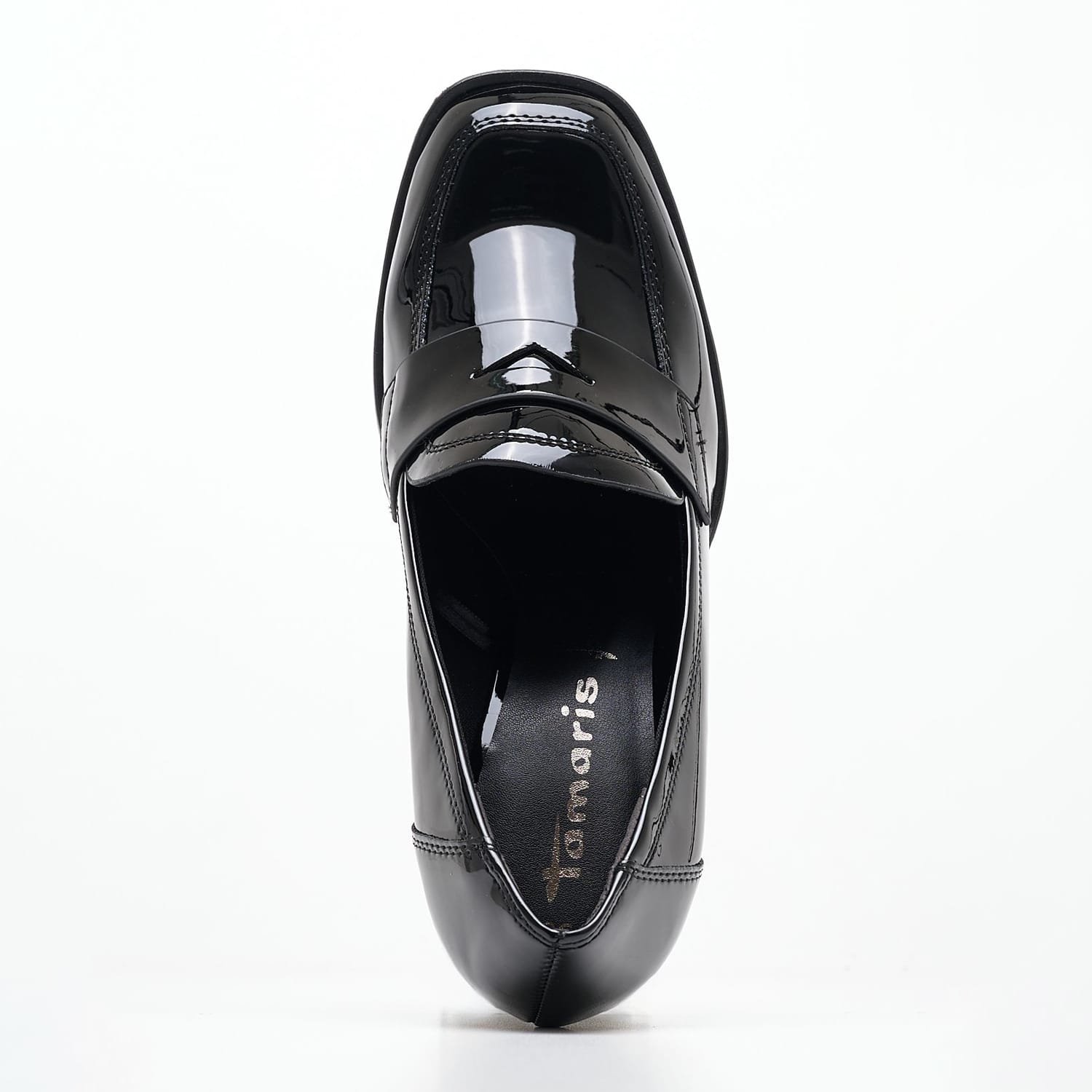 Γυναικείες Γόβες & Peeptoes Χαμηλές 24438.Pat Μαύρο ECOleather Tamaris Γυναικείες Γόβες & Peeptoes Χαμηλές 24438.Pat Μαύρο ECOleather Tamaris