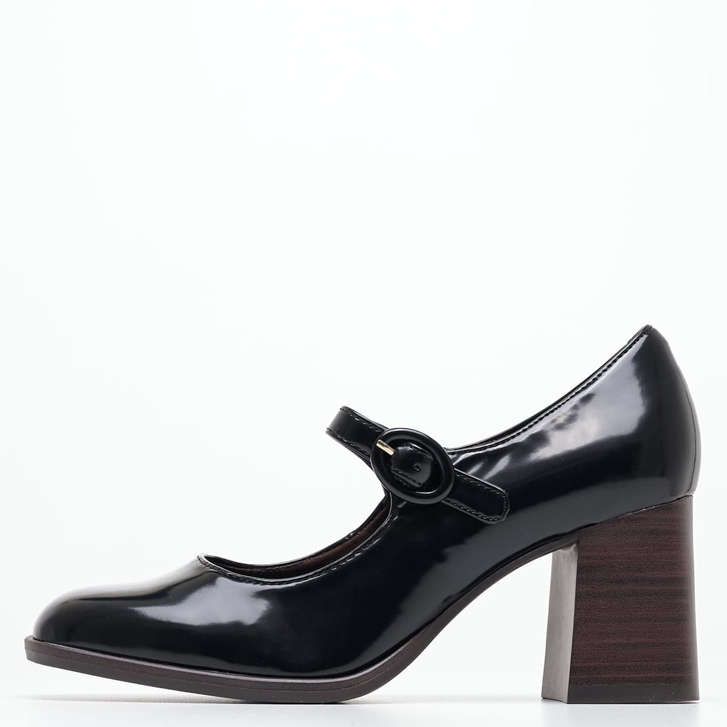 Γυναικείες Γόβες & Peeptoes Χαμηλές 24440 Μαύρο ECOleather Tamaris