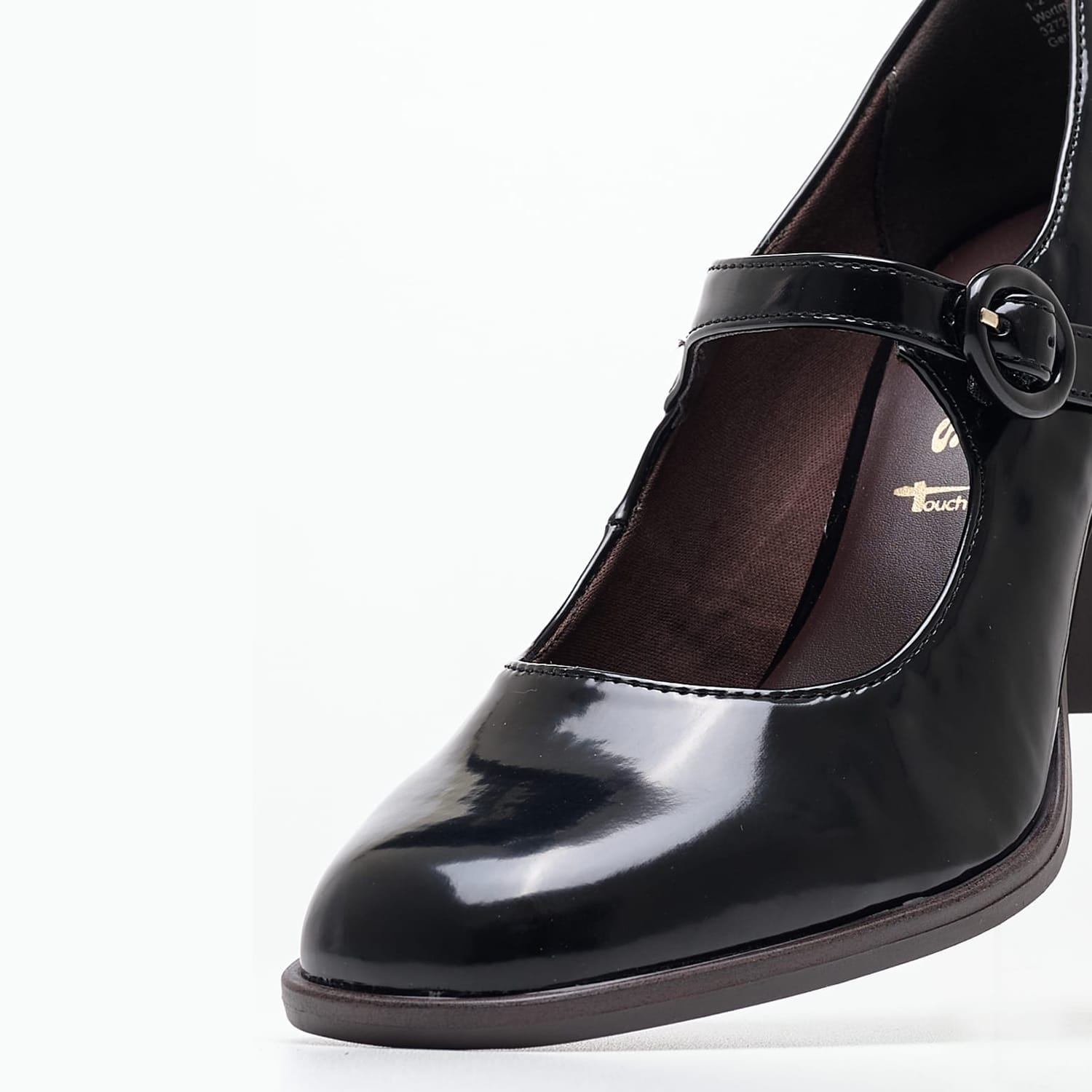 Γυναικείες Γόβες & Peeptoes Χαμηλές 24440 Μαύρο ECOleather Tamaris