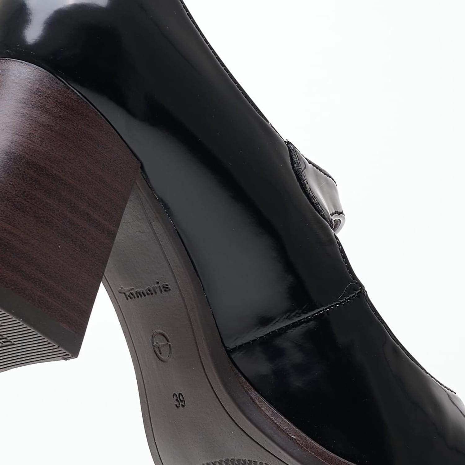 Γυναικείες Γόβες & Peeptoes Χαμηλές 24440 Μαύρο ECOleather Tamaris Γυναικείες Γόβες & Peeptoes Χαμηλές 24440 Μαύρο ECOleather Tamaris