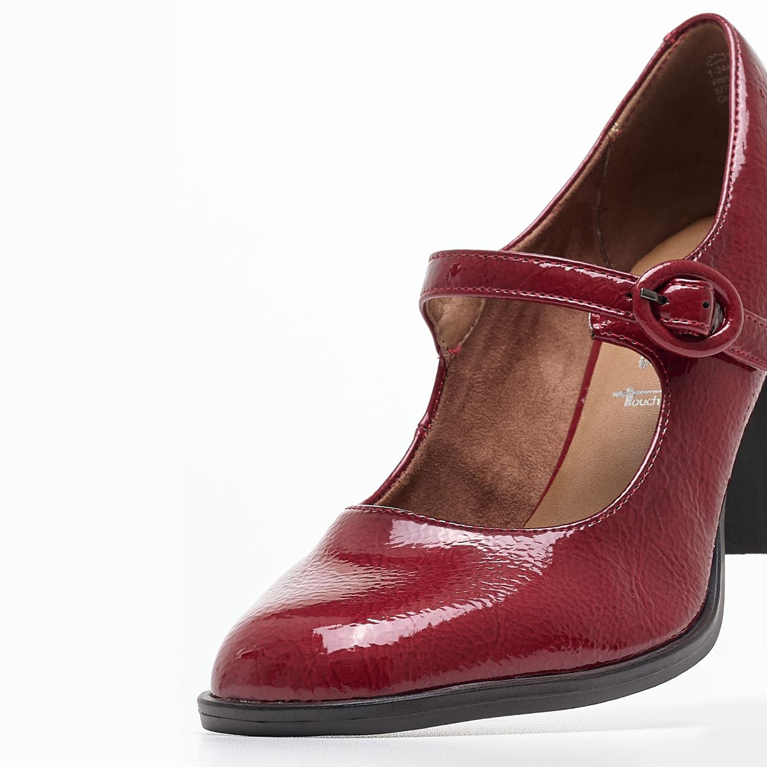 Γυναικείες Γόβες & Peeptoes Χαμηλές 24440 Κόκκινο ECOleather Tamaris