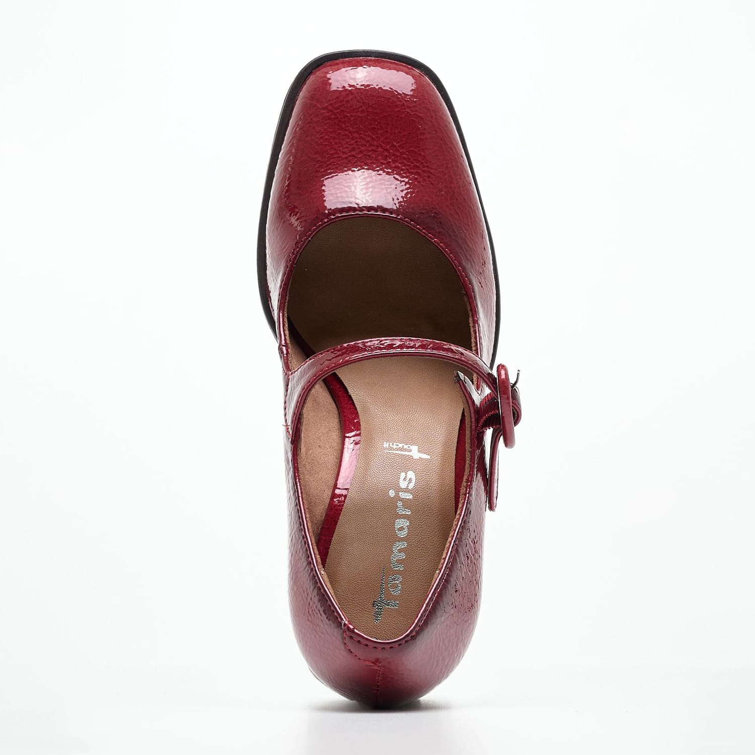 Γυναικείες Γόβες & Peeptoes Χαμηλές 24440 Κόκκινο ECOleather Tamaris Γυναικείες Γόβες & Peeptoes Χαμηλές 24440 Κόκκινο ECOleather Tamaris
