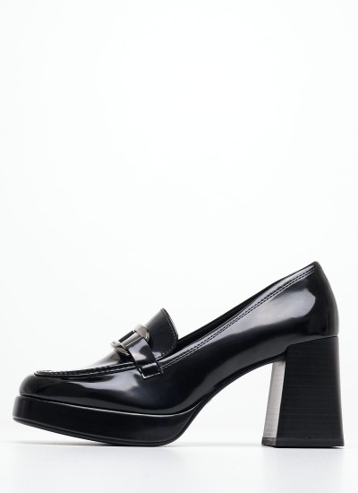 Γυναικεία Μοκασίνια 24443 Μαύρο ECOleather Tamaris
