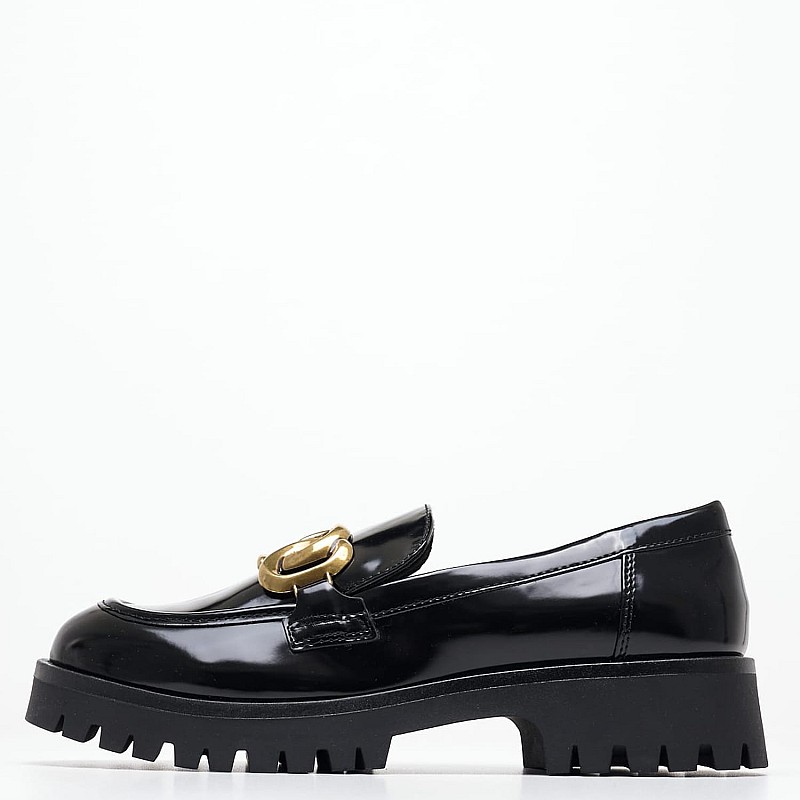 Γυναικεία Μοκασίνια 24790 Μαύρο ECOleather Tamaris