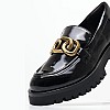 Γυναικεία Μοκασίνια 24790 Μαύρο ECOleather Tamaris Γυναικεία Μοκασίνια 24790 Μαύρο ECOleather Tamaris