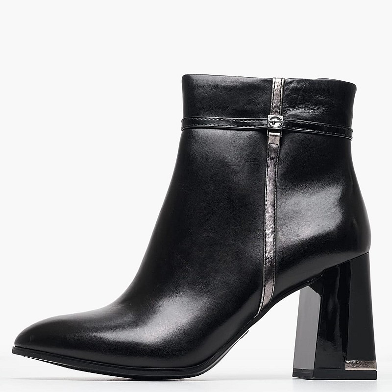 Women Boots 25024 Black Leather Tamaris