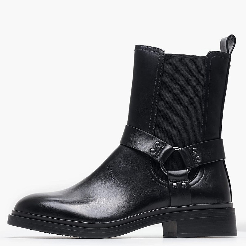 Women Boots 25050 Black Leather Tamaris