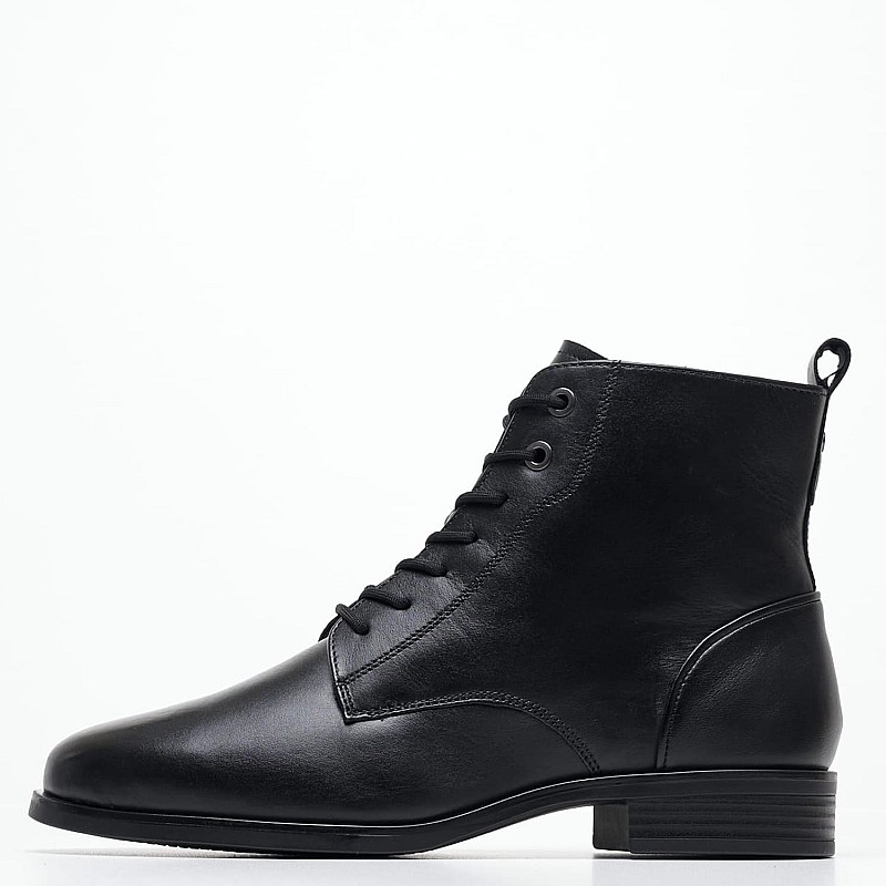 Women Boots 25121 Black Leather Tamaris