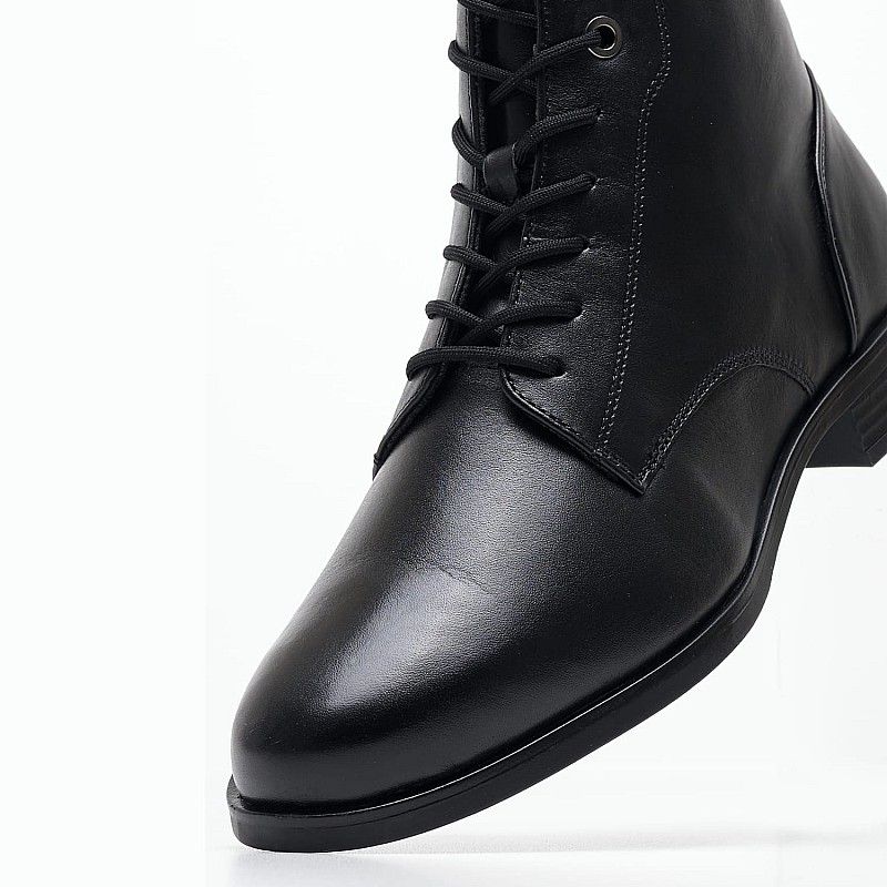 Women Boots 25121 Black Leather Tamaris