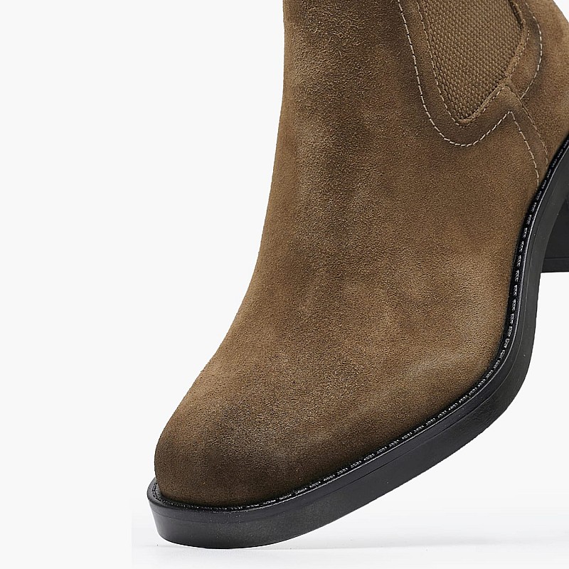Women Boots 25309.Sd Taupe Buckskin Tamaris