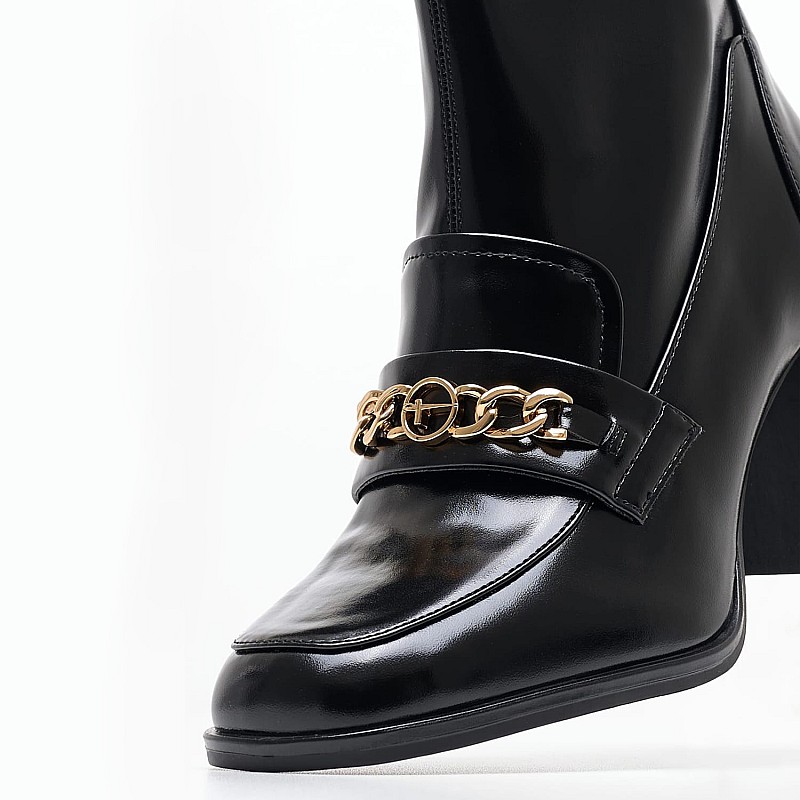 Γυναικεία Μποτάκια 25320 Μαύρο ECOleather Tamaris