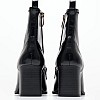 Γυναικεία Μποτάκια 25320 Μαύρο ECOleather Tamaris Γυναικεία Μποτάκια 25320 Μαύρο ECOleather Tamaris
