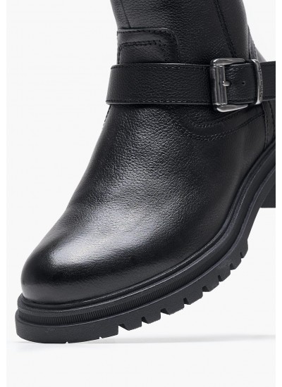 Γυναικεία Παπούτσια Casual Bubble.Cupsole Μαύρο Δέρμα Calvin Klein