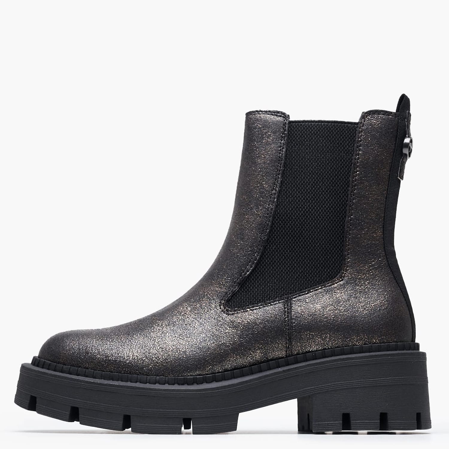 Γυναικεία Μποτάκια 25485 Μπρονζέ ECOleather Tamaris