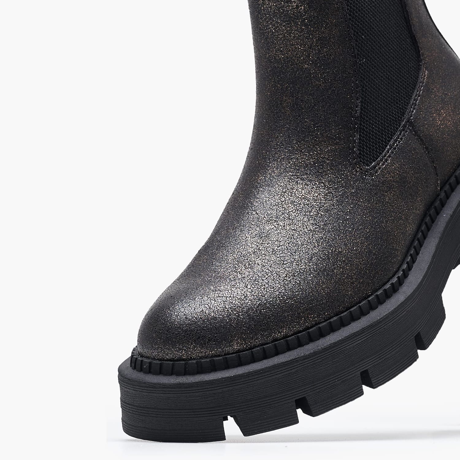 Γυναικεία Μποτάκια 25485 Μπρονζέ ECOleather Tamaris