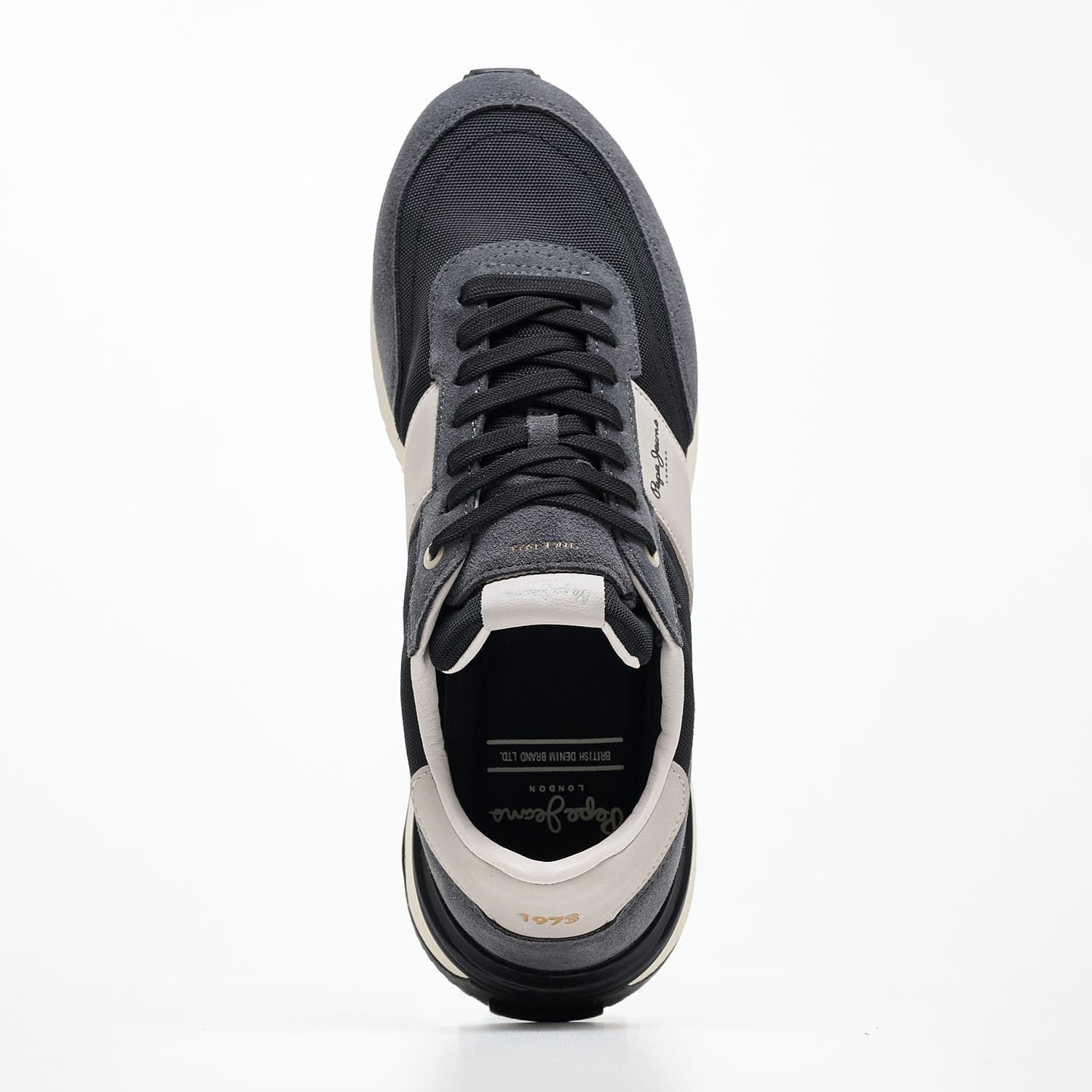 Ανδρικά Παπούτσια Casual Buster.Supra Μαύρο Ύφασμα Pepe Jeans Ανδρικά Παπούτσια Casual Buster.Supra Μαύρο Ύφασμα Pepe Jeans