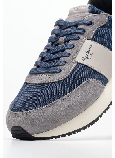 Ανδρικά Παπούτσια Casual Spherica Μπεζ Ύφασμα Geox