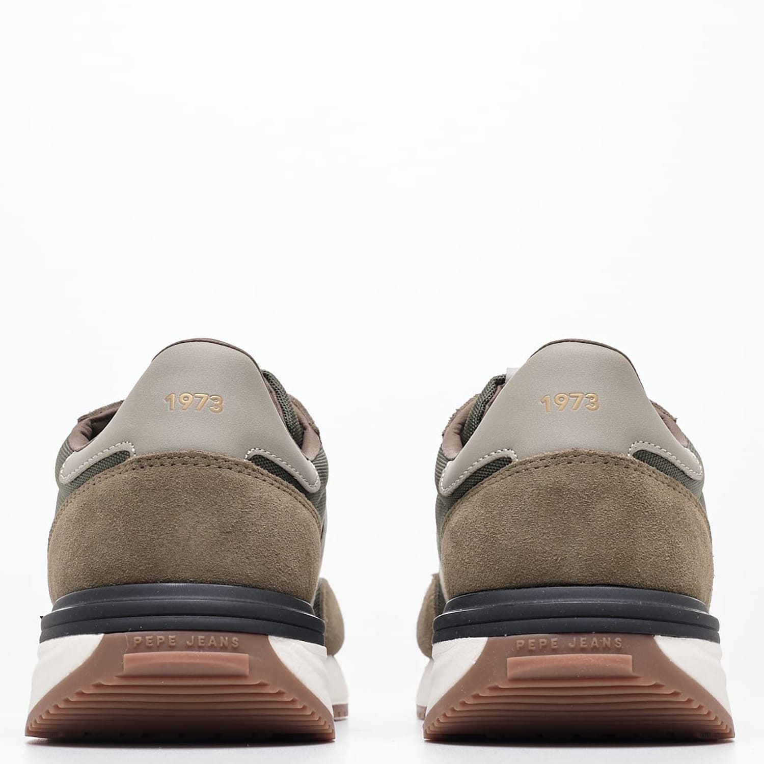 Ανδρικά Παπούτσια Casual Buster.Supra Χακί Ύφασμα Pepe Jeans Ανδρικά Παπούτσια Casual Buster.Supra Χακί Ύφασμα Pepe Jeans