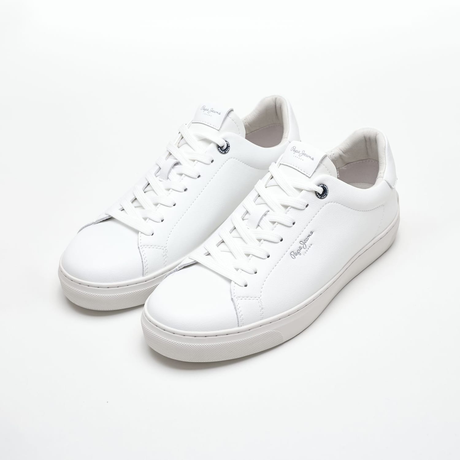 Ανδρικά Παπούτσια Casual Camden.Club Άσπρο Δέρμα Pepe Jeans Ανδρικά Παπούτσια Casual Camden.Club Άσπρο Δέρμα Pepe Jeans