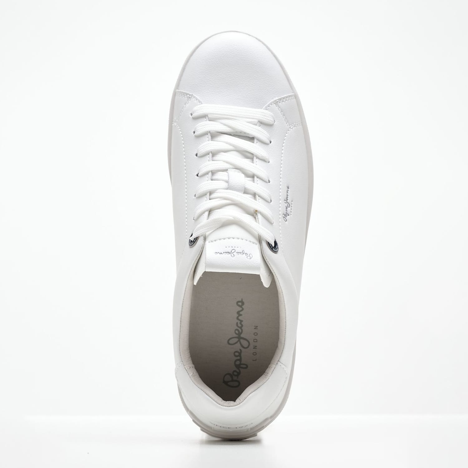Ανδρικά Παπούτσια Casual Camden.Club Άσπρο Δέρμα Pepe Jeans Ανδρικά Παπούτσια Casual Camden.Club Άσπρο Δέρμα Pepe Jeans