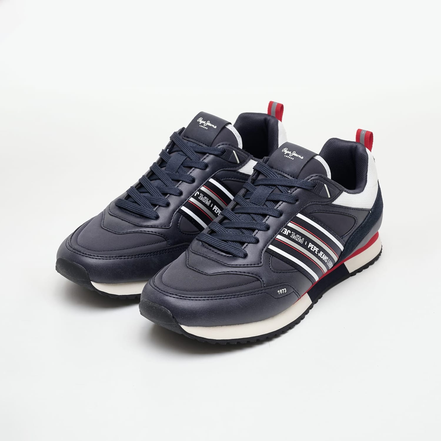 Men Casual Shoes Dublin.Young Blue ECOleather Pepe Jeans