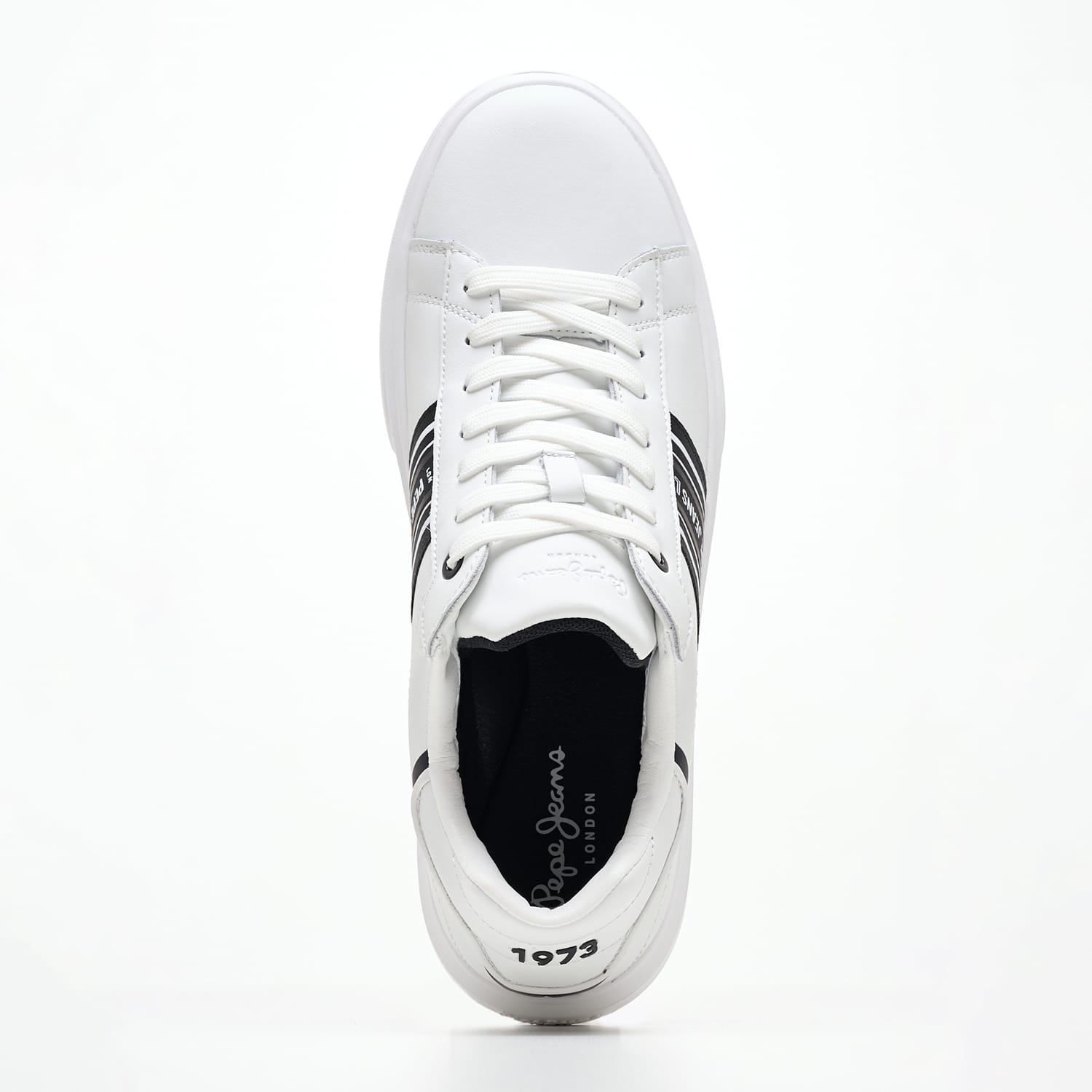 Ανδρικά Παπούτσια Casual Eaton.Street Άσπρο ECOleather Pepe Jeans Ανδρικά Παπούτσια Casual Eaton.Street Άσπρο ECOleather Pepe Jeans