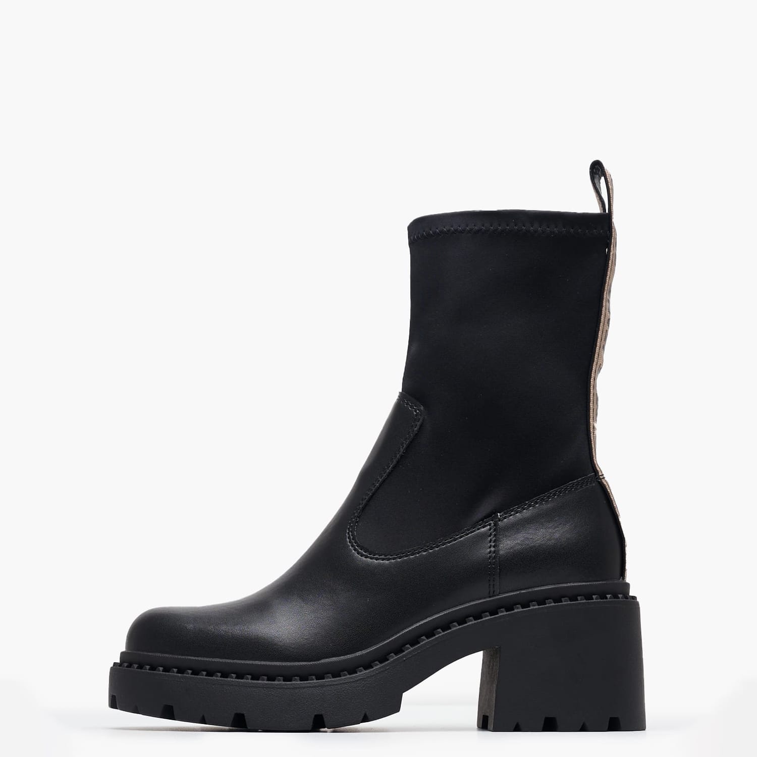 Γυναικεία Μποτάκια Glen.Mix Μαύρο ECOleather Pepe Jeans