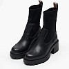 Women Boots Glen.Mix Black ECOleather Pepe Jeans Women Boots Glen.Mix Black ECOleather Pepe Jeans