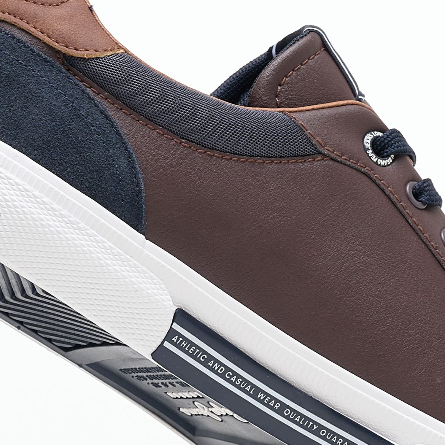 Ανδρικά Παπούτσια Casual Kenton.Court Καφέ ECOleather Pepe Jeans Ανδρικά Παπούτσια Casual Kenton.Court Καφέ ECOleather Pepe Jeans