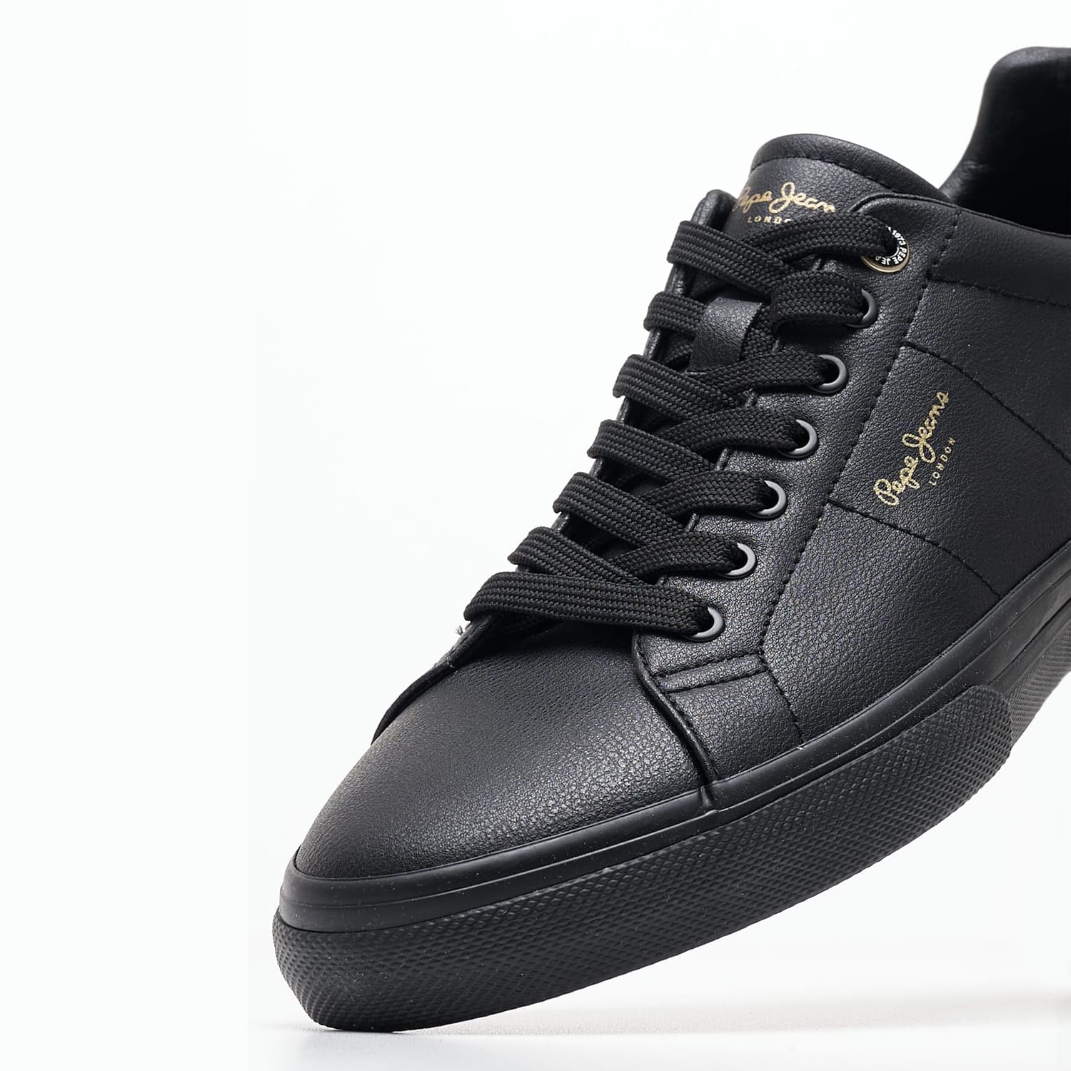 Ανδρικά Παπούτσια Casual Kenton.Rise Μαύρο ECOleather Pepe Jeans