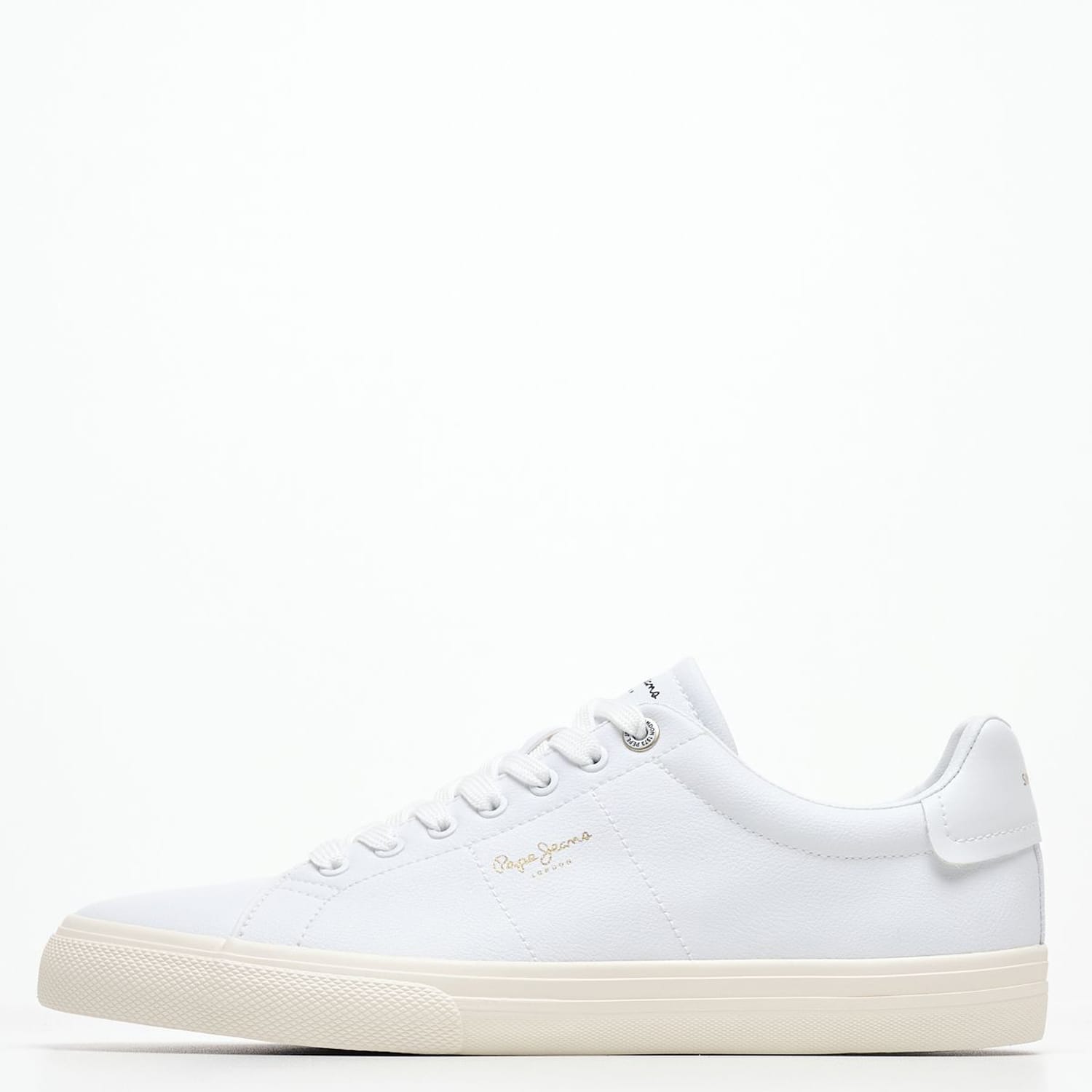 Ανδρικά Παπούτσια Casual Kenton.Rise Άσπρο ECOleather Pepe Jeans