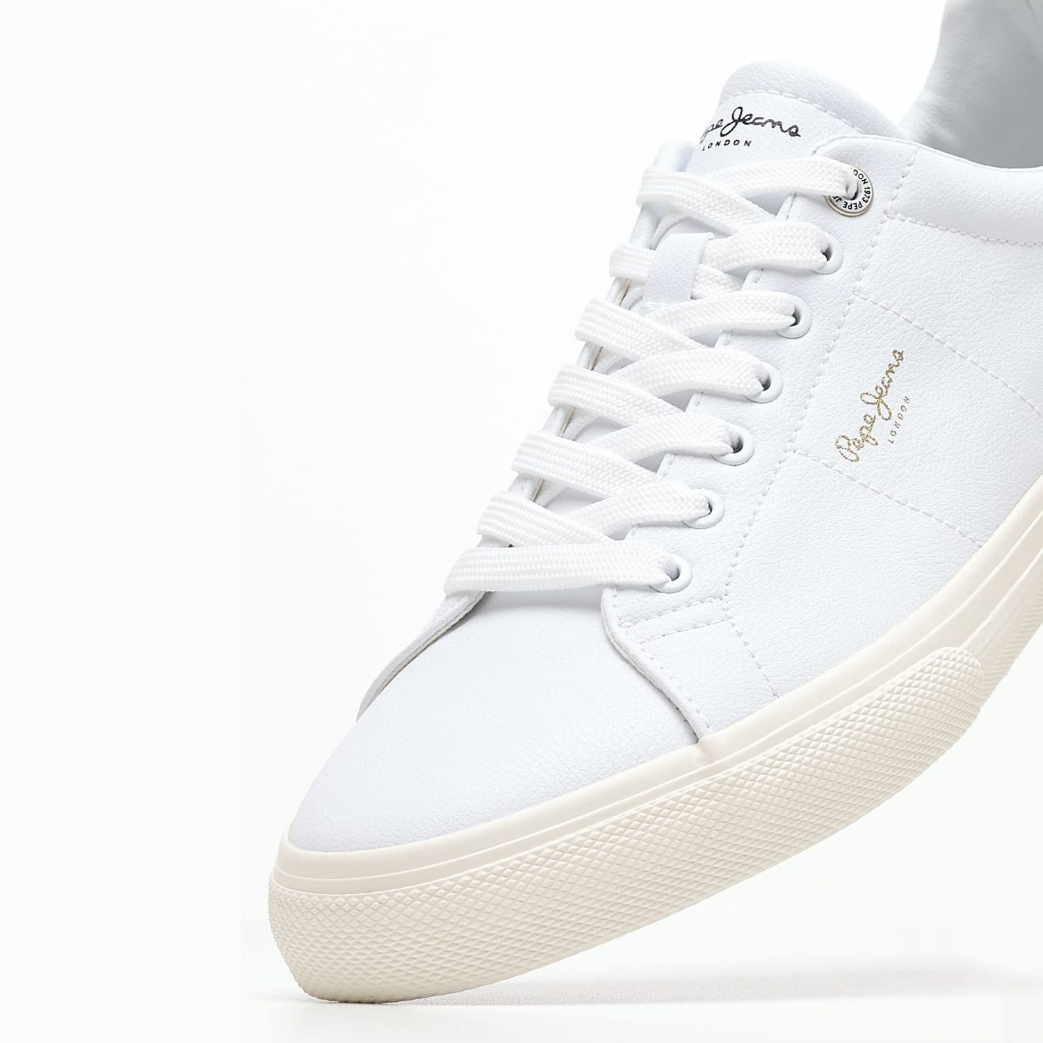 Ανδρικά Παπούτσια Casual Kenton.Rise Άσπρο ECOleather Pepe Jeans