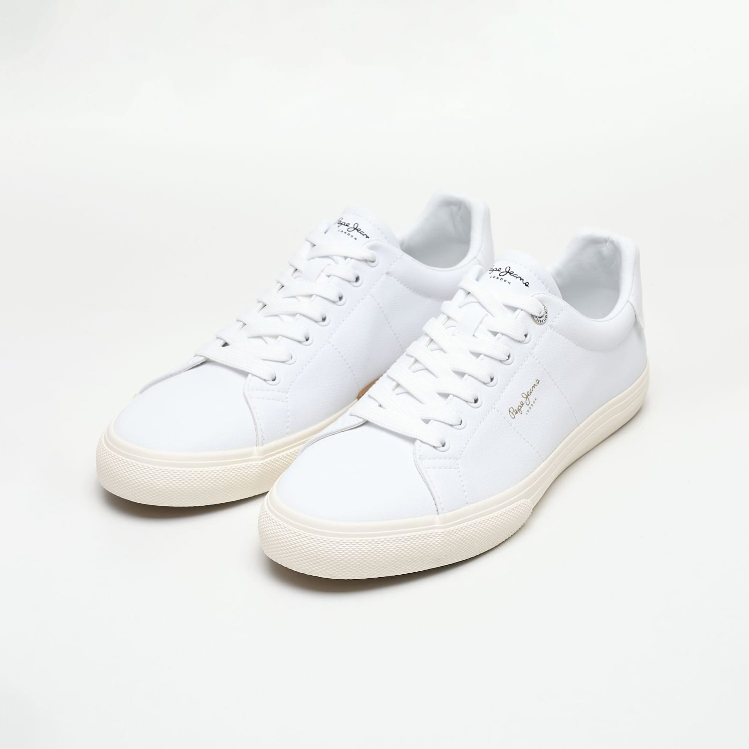Ανδρικά Παπούτσια Casual Kenton.Rise Άσπρο ECOleather Pepe Jeans Ανδρικά Παπούτσια Casual Kenton.Rise Άσπρο ECOleather Pepe Jeans