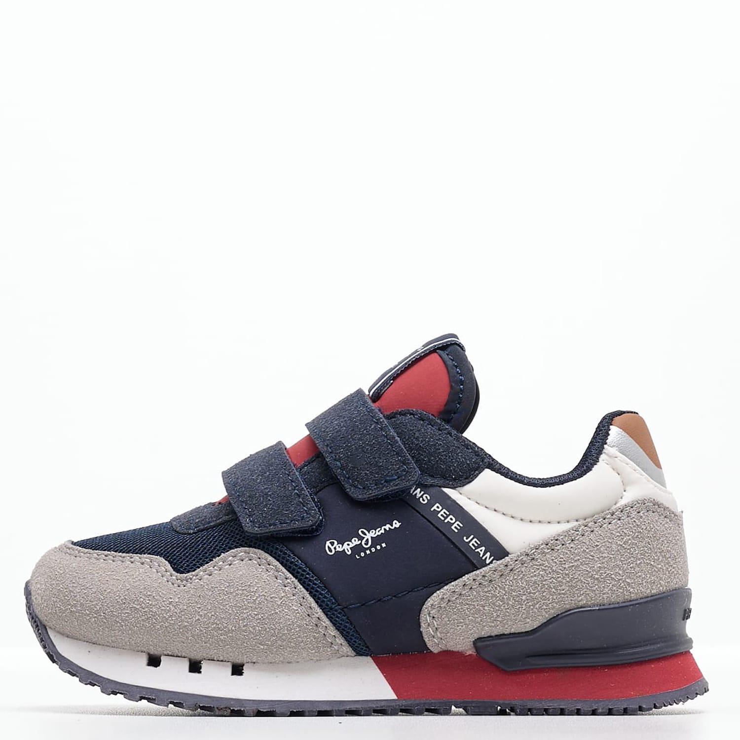 Παιδικά Παπούτσια Casual London.Park Γκρι ECOsuede Pepe Jeans