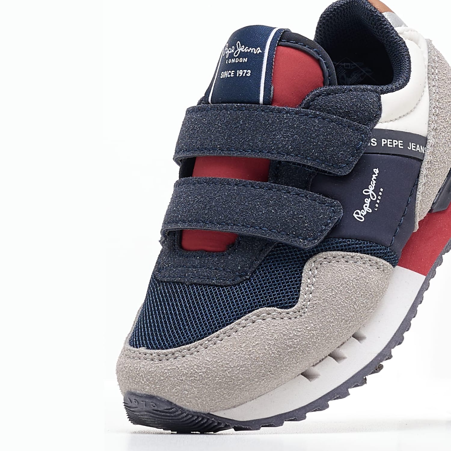 Παιδικά Παπούτσια Casual London.Park Γκρι ECOsuede Pepe Jeans